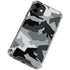 Urban Camouflage Black iPhone 12 Clear Case