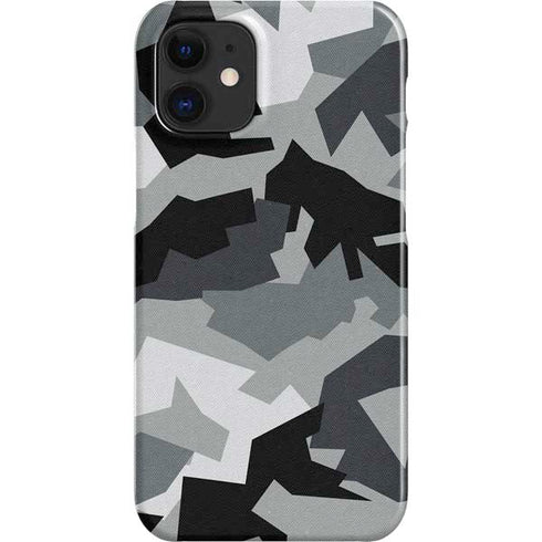Urban Camouflage Black iPhone 12 Mini Lite Case