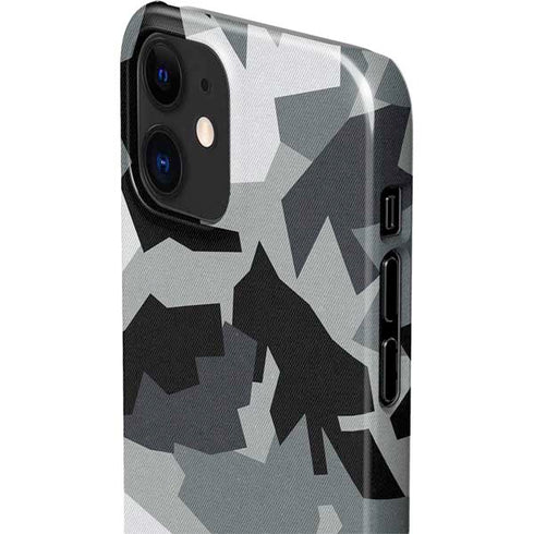 Urban Camouflage Black iPhone 12 Mini Lite Case