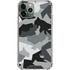 Urban Camouflage Black iPhone 12 Pro Clear Case