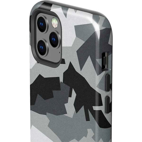 Urban Camouflage Black iPhone 12 Pro Max Impact Case