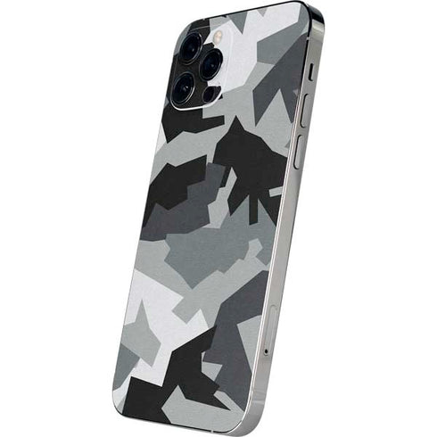 Urban Camouflage Black iPhone 12 Pro Max Skin
