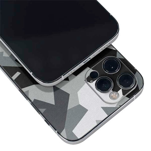 Urban Camouflage Black iPhone 12 Pro Max Skin