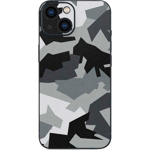 Urban Camouflage Black iPhone 13 Mini Skin
