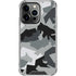 Urban Camouflage Black iPhone 13 Pro Clear Case
