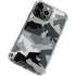 Urban Camouflage Black iPhone 13 Pro Max Clear Case