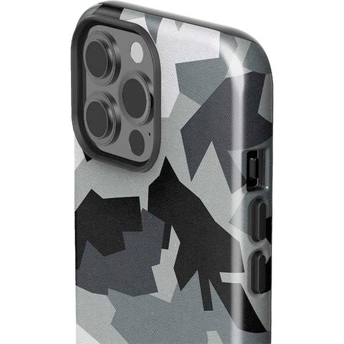 Urban Camouflage Black iPhone 13 Pro Max Impact Case