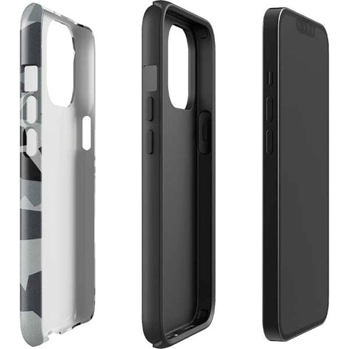 Urban Camouflage Black iPhone 13 Pro Max Impact Case