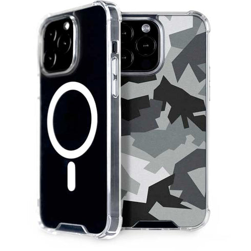 Urban Camouflage Black iPhone 13 Pro Max MagSafe Case