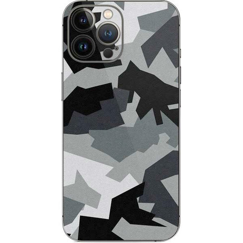 Urban Camouflage Black iPhone 13 Pro Max Skin