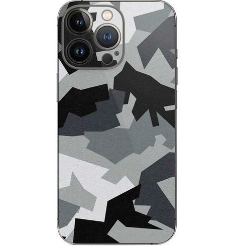 Urban Camouflage Black iPhone 13 Pro Skin