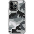 Urban Camouflage Black iPhone 14 Pro Clear Case
