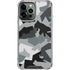 Urban Camouflage Black iPhone 15 Pro Max Clear Case