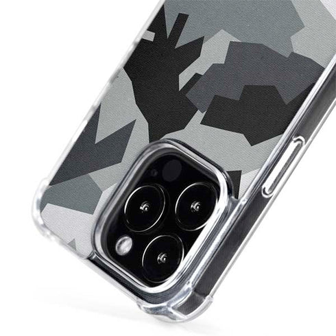 Urban Camouflage Black iPhone 15 Pro Max MagSafe Case