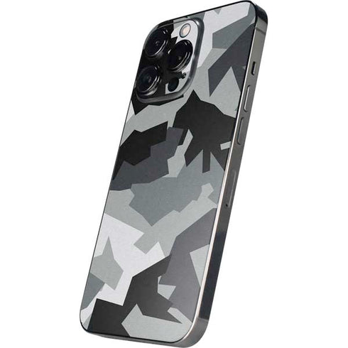 Urban Camouflage Black iPhone 14 Pro Max Skin