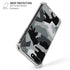 Urban Camouflage Black iPhone 7/8 Plus Clear Case