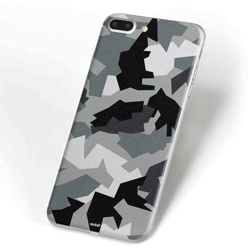 Urban Camouflage Black iPhone 7 Plus Skin
