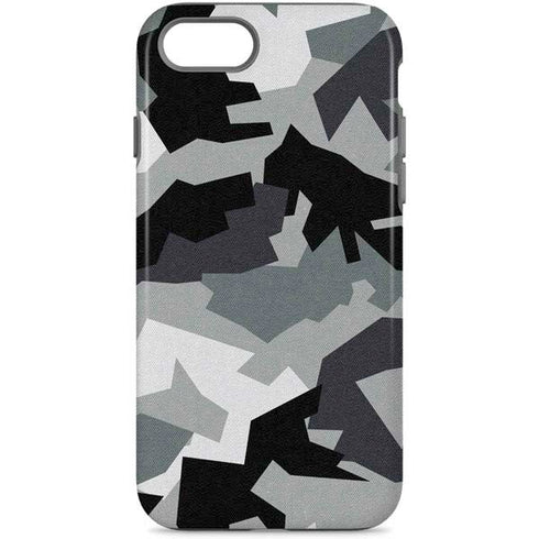 Urban Camouflage Black iPhone 8 Pro Case