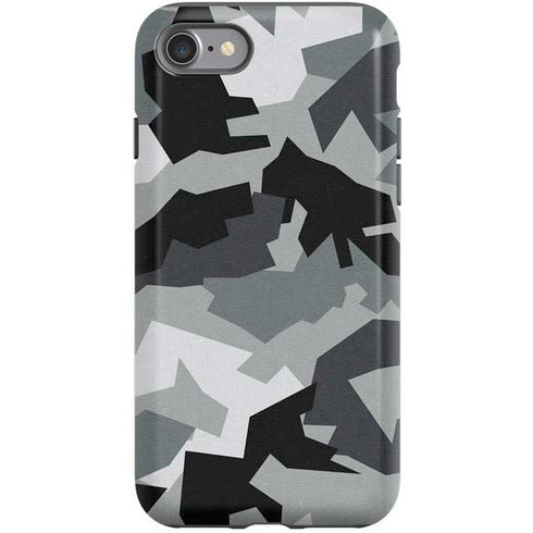 Urban Camouflage Black iPhone SE (2nd & 3rd Gen) Pro Case