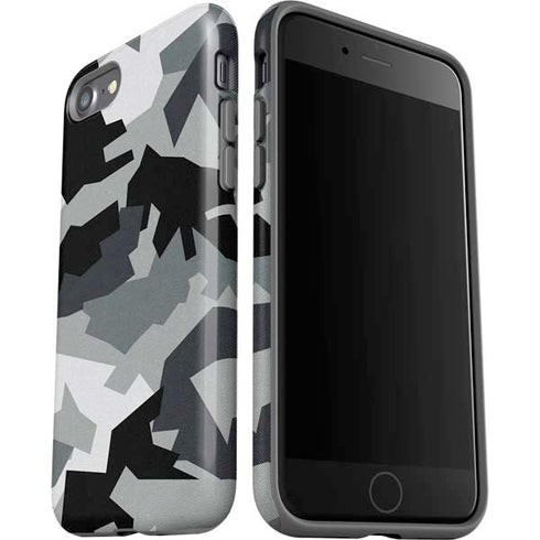 Urban Camouflage Black iPhone SE (2nd & 3rd Gen) Pro Case