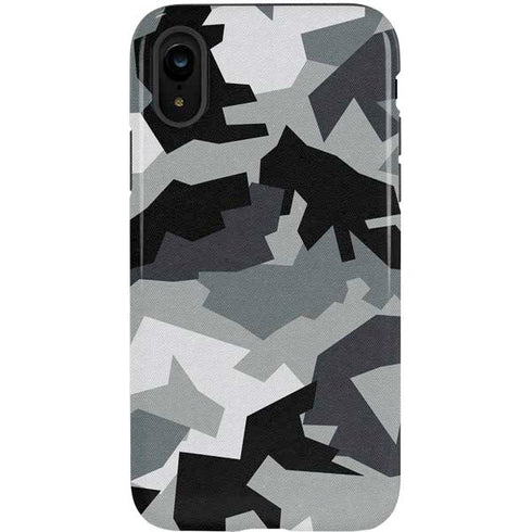 Urban Camouflage Black iPhone XR Pro Case