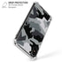 Urban Camouflage Black iPhone XS Max Clear Case
