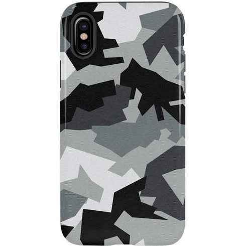 Urban Camouflage Black iPhone XS Pro Case