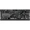 Urban Camouflage Black K95 RGB PLATINUM Mechanical Gaming Keyboard Skin