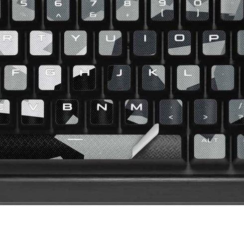 Urban Camouflage Black K95 RGB PLATINUM Mechanical Gaming Keyboard Skin