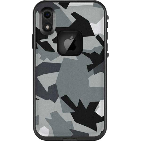 Urban Camouflage Black LifeProof Fre iPhone Skin