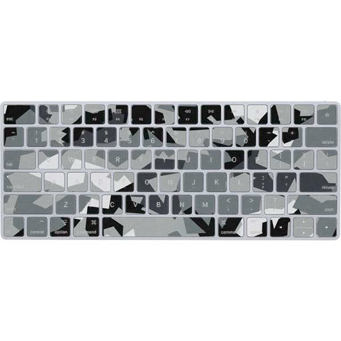 Urban Camouflage Black Magic Keyboard Skin