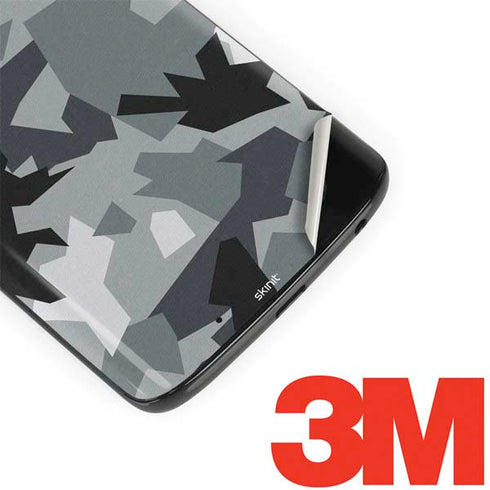 Urban Camouflage Black Moto G6 Skin