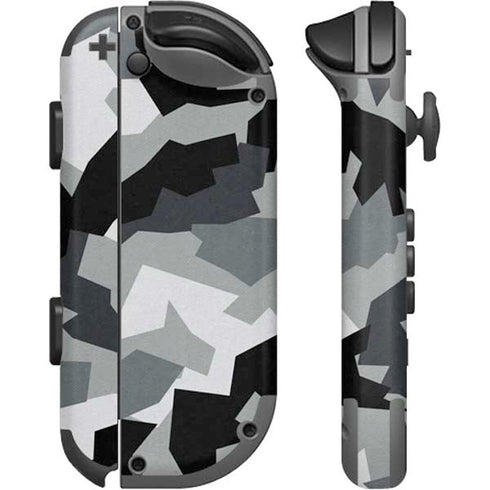 Urban Camouflage Black Nintendo Joy-Con (L/R) Controller Skin