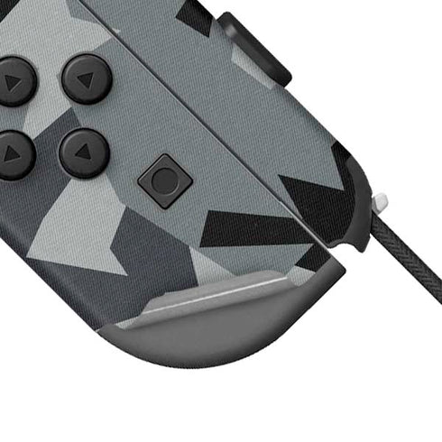 Urban Camouflage Black Nintendo Joy-Con (L/R) Controller Skin