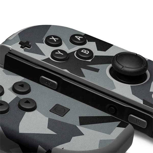 Urban Camouflage Black Nintendo Joy-Con (L/R) Controller Skin