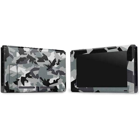 Urban Camouflage Black Nintendo Switch Bundle Skin