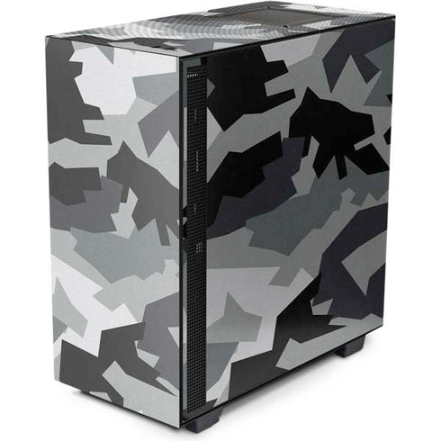 Urban Camouflage Black NZXT H510 Compact ATX Mid-Tower Case Skin