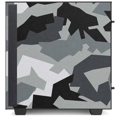 Urban Camouflage Black NZXT H510 Compact ATX Mid-Tower Case Skin