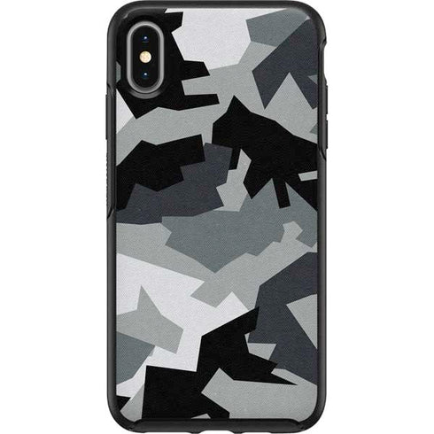 Urban Camouflage Black Otterbox Symmetry iPhone Skin