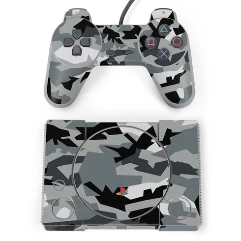 Urban Camouflage Black PlayStation Classic Bundle Skin