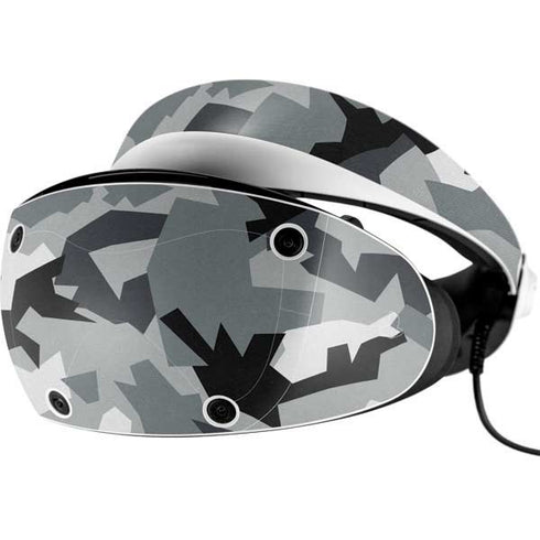 Urban Camouflage Black PlayStation VR2 Skin