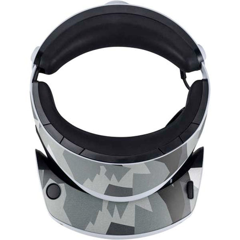 Urban Camouflage Black PlayStation VR2 Skin