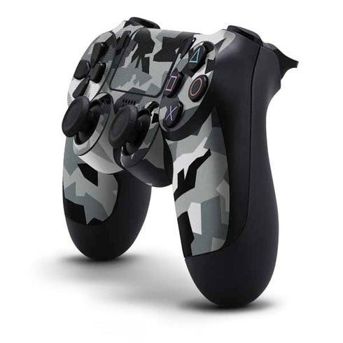Urban Camouflage Black PS4 Controller Skin
