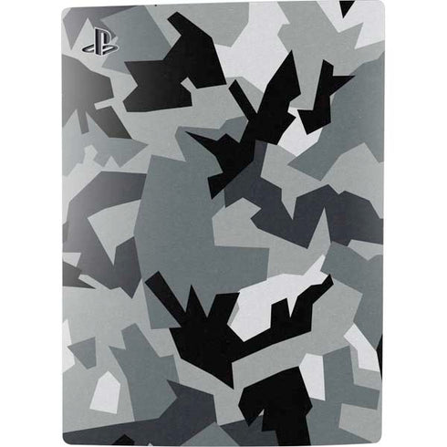 Urban Camouflage Black PS5 Console Skin