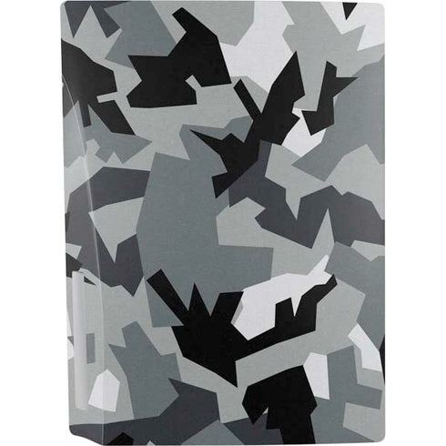 Urban Camouflage Black PS5 Console Skin