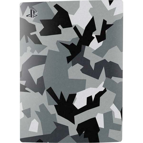 Urban Camouflage Black PS5 Digital Edition Console Skin