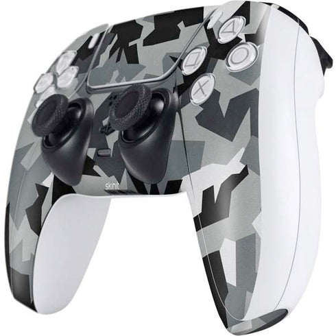 Urban Camouflage Black PS5 Controller Skin