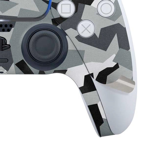 Urban Camouflage Black PS5 Controller Skin