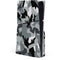Urban Camouflage Black PS5 Slim Disk Console Skin