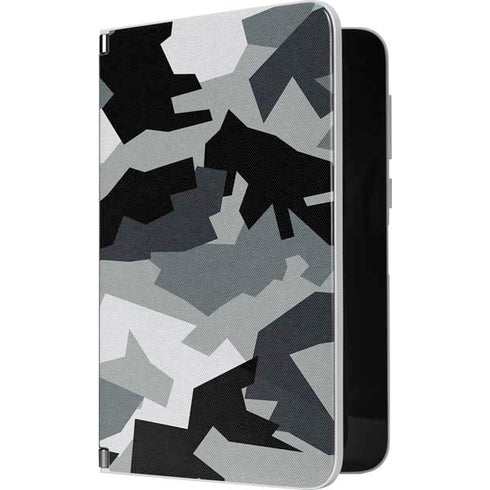 Urban Camouflage Black Surface Duo Skin